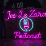 Custom LED Neon Podcast Sign Board